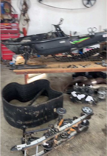 Arctic Cat Snowmobile Chain Case Swap Project