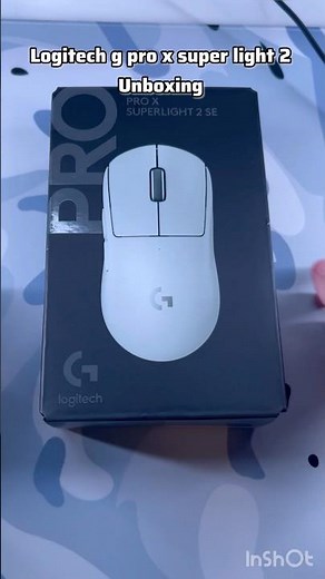 Logitech G Pro X Superlight 2 SE Unboxing #fortnite #gaming #shorts #fypシ ‪@LogitechG‬