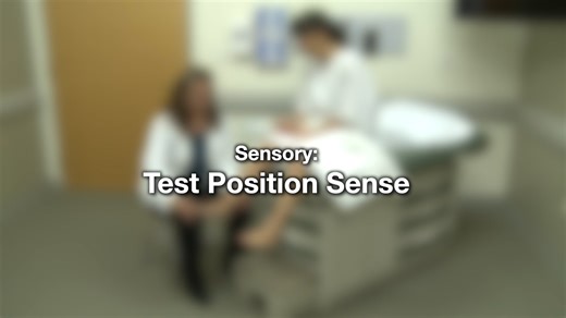 Test Position Sense take 1- not using this