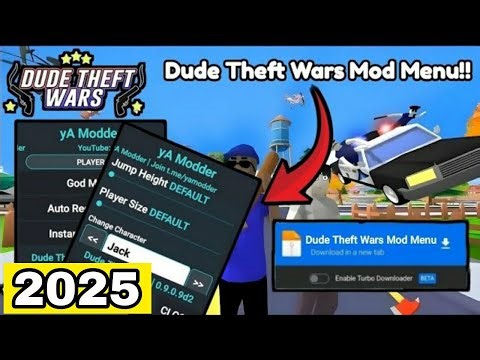 Dude Theft Wars Mod Menu – Ultimate Cheats & Features!