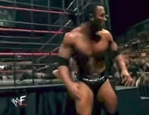 On October 2, 1999 the WWF’s inaugural “Rebellion” took place at the National Indoor Arena in Birmingham, England. The event was broadcast exclusively in the United Kingdom. The main event was a Steel Cage match for the WWF Championship. This match saw the champion Triple H defend his title against The Rock. The British Bulldog came out during the match when The Rock was attempted to escape, knocking him down while trying to climb out. Chyna later came out and slammed the door on The Rock’s face