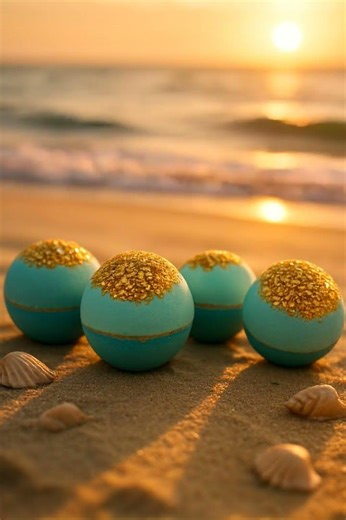 Make Beach Bath Bombs That Create A Relaxing Sea Salt Bath Soak! [TEASER]