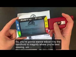How to Use a Video Magnifier