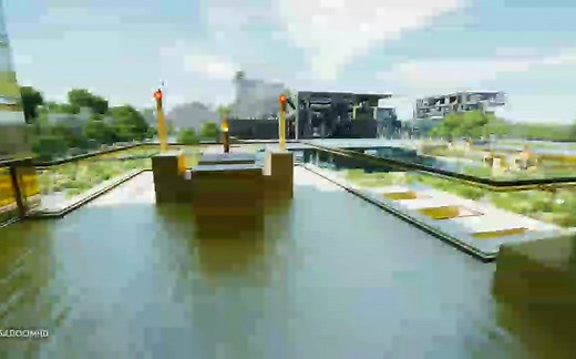 Minecraft↓当你用RTX2080ti打开我的世界是怎么样子的