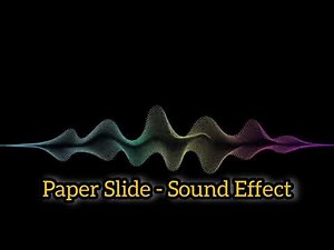 Paper Slide Sound Effect