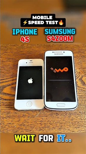 iPhone 4S vs S4 Zoom ⚡ Speed + Camera Test! #Shorts