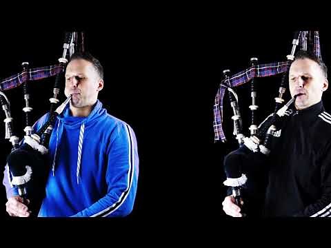 la boum on bagpipes with harmonies