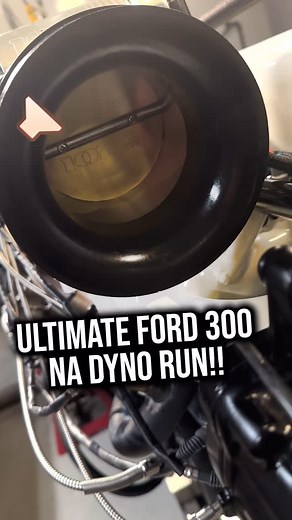 Engine Power on Instagram: "VOLUME UP!! Here’s a solid naturally aspirated dyno run on our Ultimate Ford 300! We got the custom @holleyperformance MPFI and CNP ignition dialed in real quick and have been thrashing this thing on the dyno to adjust our cylinders individually and tune it for WOT power! We have made over 40 pulls with hours of run time and this thing is kicking butt. Comment below your guess on what this sucker made!! #enginepower #enginepowertv #engine #engines #dyno #dynotest #for