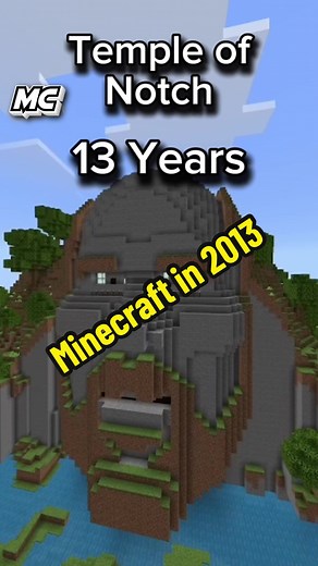 Exploring the Temple of Notch in Minecraft 2013