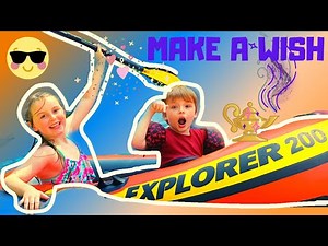 💫 Magic Adventure Pretend Play Fun In Swimming Pool | Intex Explorer 200 Boat 💦