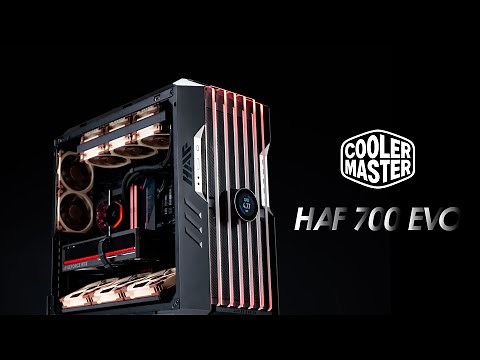 Cooler Master HAF 700 EVO Full-Tower Build | Extreme Airflow + Maximum Hardware Support
