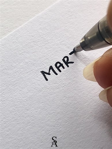 Creative Signature Ideas for the Name Marj