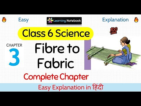 Class 6 Fibre to Fabric (Complete Chapter)