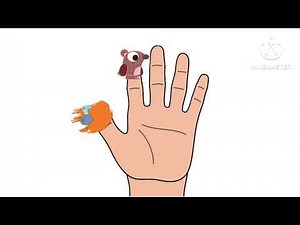 Patchwork Pals North America Animals Finger Family Part 5