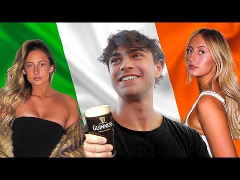 Partying in Ireland on St. Patrick's Day!