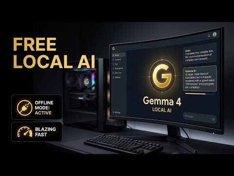 Gemma 4 — Run Google AI on Your PC (Free)