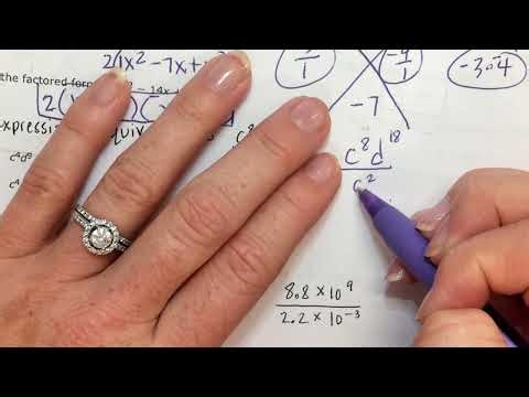 Algebra Unit 6 CBA Review