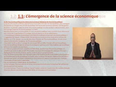 chapitre 1: Qu'est-ce que l'économie politique?