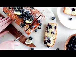 Blueberry Loaf with Cream Cheese Filling