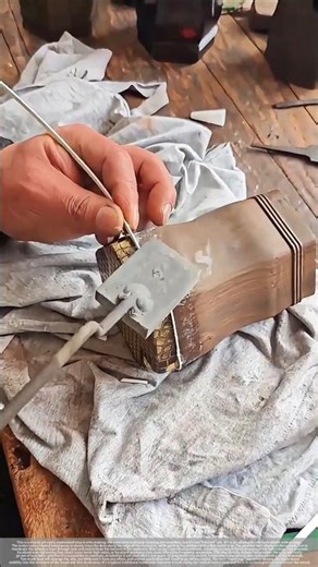 The final manual step in tuning the erhu