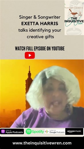 Singer Artist Shares How We Use Our Gifts