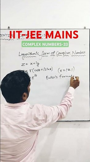 Logarithmic form of complex numbers || #logarithm #complexnumbers #iota #shorts #short #viral #maths