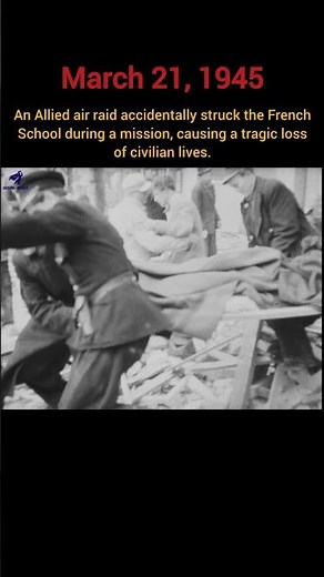 1945: The Tragic Bombing of Copenhagen's French School #ww2 #historylearning