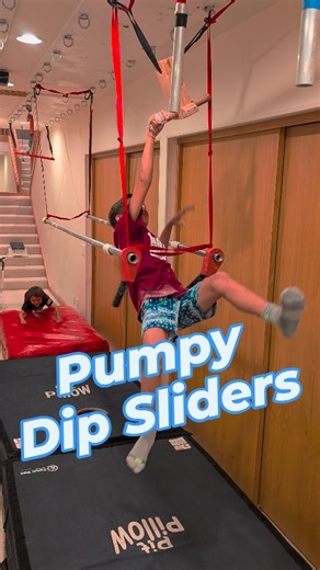Walter Bowers on Instagram: "Putting in the work with pumpy dip sliders & precision moves #ninjawarrior #grip #dips #ninja #obstaclecourse #ninjakids #strengthtraining"