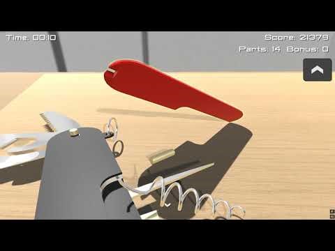Disassembly 3D | Pocket Knife Any% Weaponless in 19 Seconds