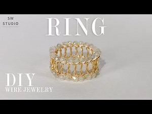 Easy Knot Ring/Simple Ring/DIY Ring/Wire Wrap Ring Tutorial/DIY Jewelry/How to make