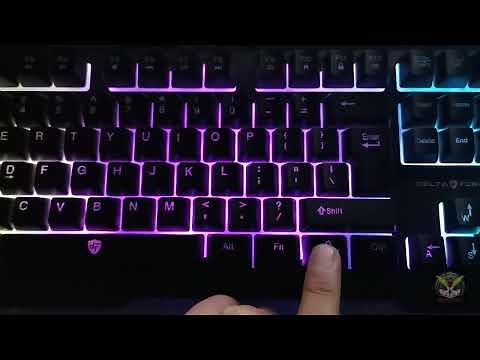 PANALONG budget RGB keyboard Delta Force DK510