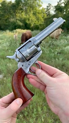 Floral Engraved Cattleman by Taylor's & Co.