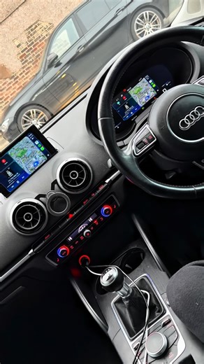 DEMONIZED | AUDI A3 8V🔥 INTRODUCING OUR HDMI VIRTUAL COCKPIT & 7” RETRACTABLE ANDROID HEAD UNIT! 😍 This is our brand new type of virtual cockpit with... | Instagram