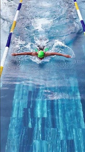 Butterfly Motion, An Lac Green Symphony 🦋 #YBL #butterflyswimming #YBLsport