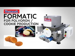 Vesmach FORMATIC Forming and Portioning Machine | for Polvoron, Cookies, Puto Seko, Burger Patties