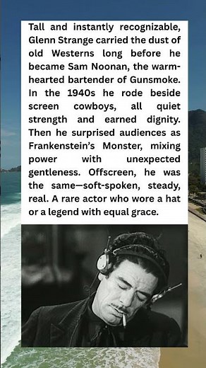 The Many Faces of Glenn Strange