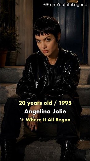 Angelina Jolie Through the Years ❤️ #thenandnow #nostalgia #angelinajolie