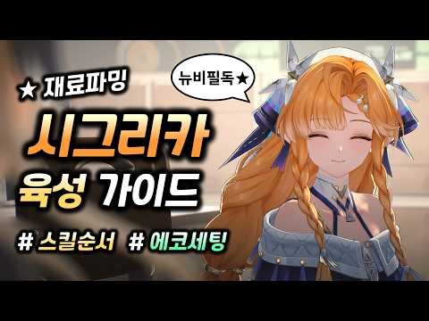 [Myeongjo] Sigrica Training Guide! From Material Farming to Echo Enhancement & Setup, All Done!✨