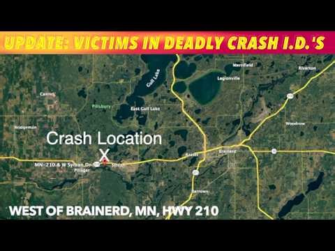 UPDATE: Victims In Deadly Crash Near Brainerd Identified