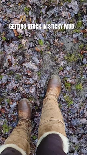 Mis UGG se quedan atrapadas en el barro profundo