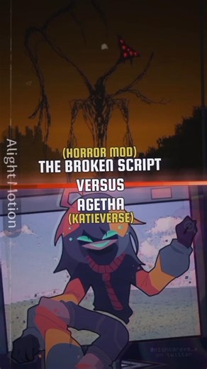 the broken script vs agetha