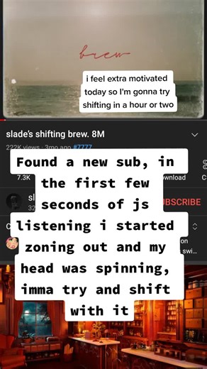 slades shifting brew by slade on yt #shiftingtotua #desiredreality #shiftingscript #shiftingmotivation #shiftingmethods #shifting #shiftingrealities #shifttok #blackshifter