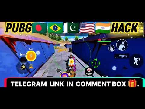 PUBG mobile hack mod menu esp aimbot location gl & kr hack #