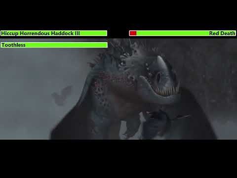 How To Train Your Dragon (2010) Final Battle with healthbars (200K Subscribers Special)