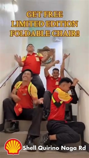 Get a free LIMITED EDITION SHELL FOLDABLE CHAIR for every minimum 4L Single Receipt Purchase of Shell Helix HX8, Shell Helix Ultra, Shell Helix Power, Shell Helix Protect, or Shell Helix SUV as part of an Oil Change Service!  Promo runs from June 9 – September 30, 2025 See you at Shell Quirino Naga Rd! Google Maps https://goo.gl/maps/SZtg7D6L2iPyUNKa6  Waze link: https://waze.com/ul/hwdw42fsr2 Mobile: 0917-170-0759 | Shell Team Six Las Piñas Cluster | Facebook