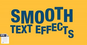 Smooth Text Effects