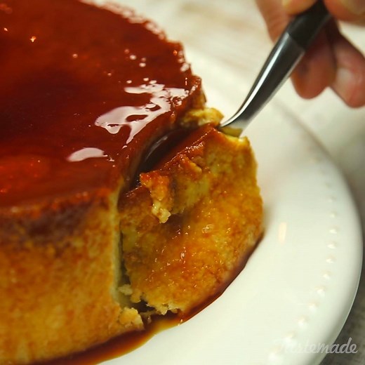 30M views · 23 reactions | Brazilian Coconut Flan Full recipe:...