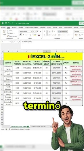 How to Create an Invoice Collection Control System in Excel ✅