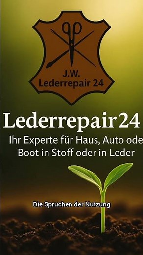 Lederriemen repariert – fachgerecht instand gesetzt