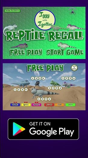 Reptile Recall now on googleplay